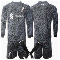 Liverpool Målvakt Hemmadräkt Barn 2024-25 Långärmad (+ Korta byxor)